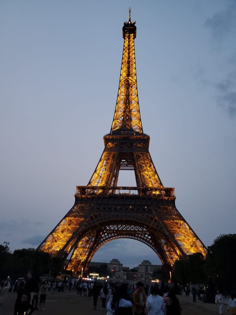 image taken by Af while in Paris of Eiffel Tower