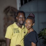 Cute Couple Posing Together